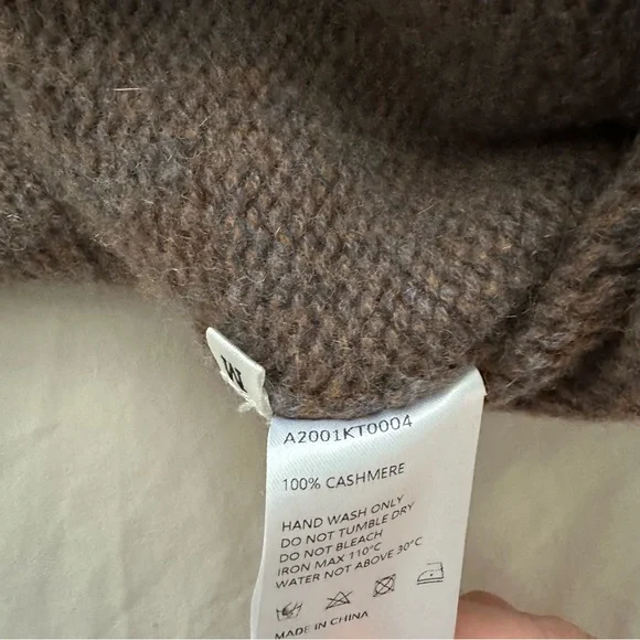 Brown Cashmere Sweater Vest - Picture 3 of 3